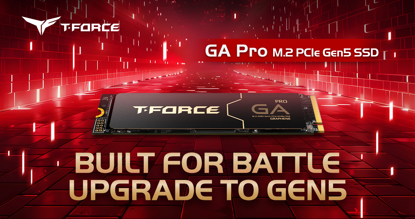 Team Group T-FORCE GA PRO M.2 2280 8TB PCIe Gen5.0x4 with DRAM
